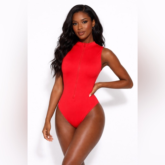 SKIMS Other - SKIMS Red Women's One Piece Swimsuit